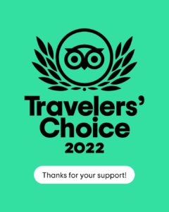 Distintivo Travelers' Choice 2022